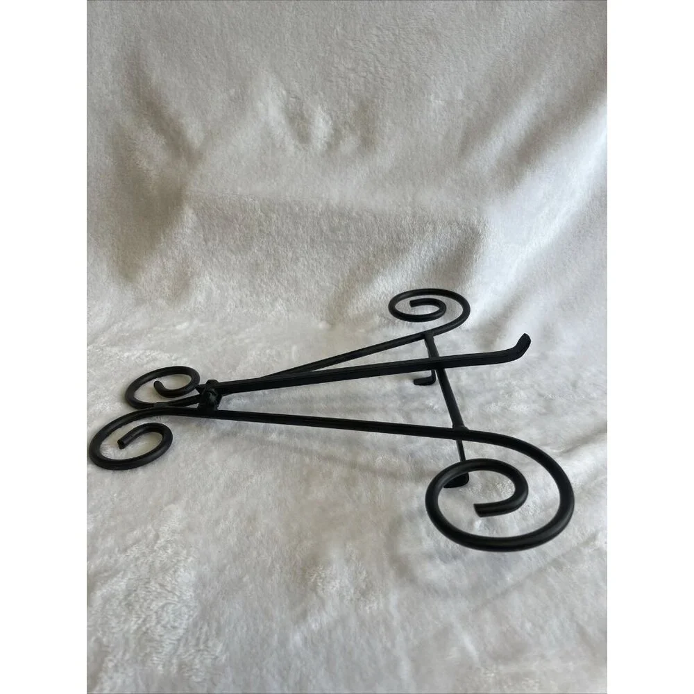 Display Easel Black Foldable For Heavy Large Platters‎ Books Pictures Plates